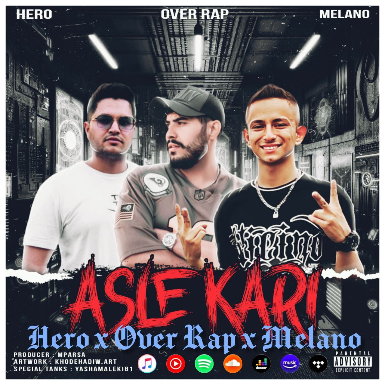 Over Rap x Hero x Melano - Asle Kari